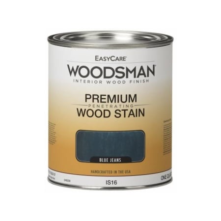 Gourmetgalley 1 qt. Woodsman Oil Base Interior Stain, Blue Jeans GO3845148